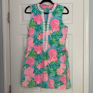 Lilly Pulitzer zipper shift romper
